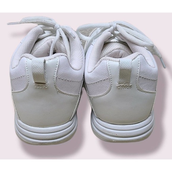 Womans Safe T Step White Lace Up Comfort Work Shoes Slip Oil Resistant 9W - Picture 4 of 8